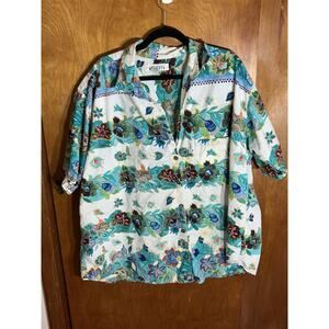 Worn To Perfection Venezia Hawaiian Shirt Size 22/44